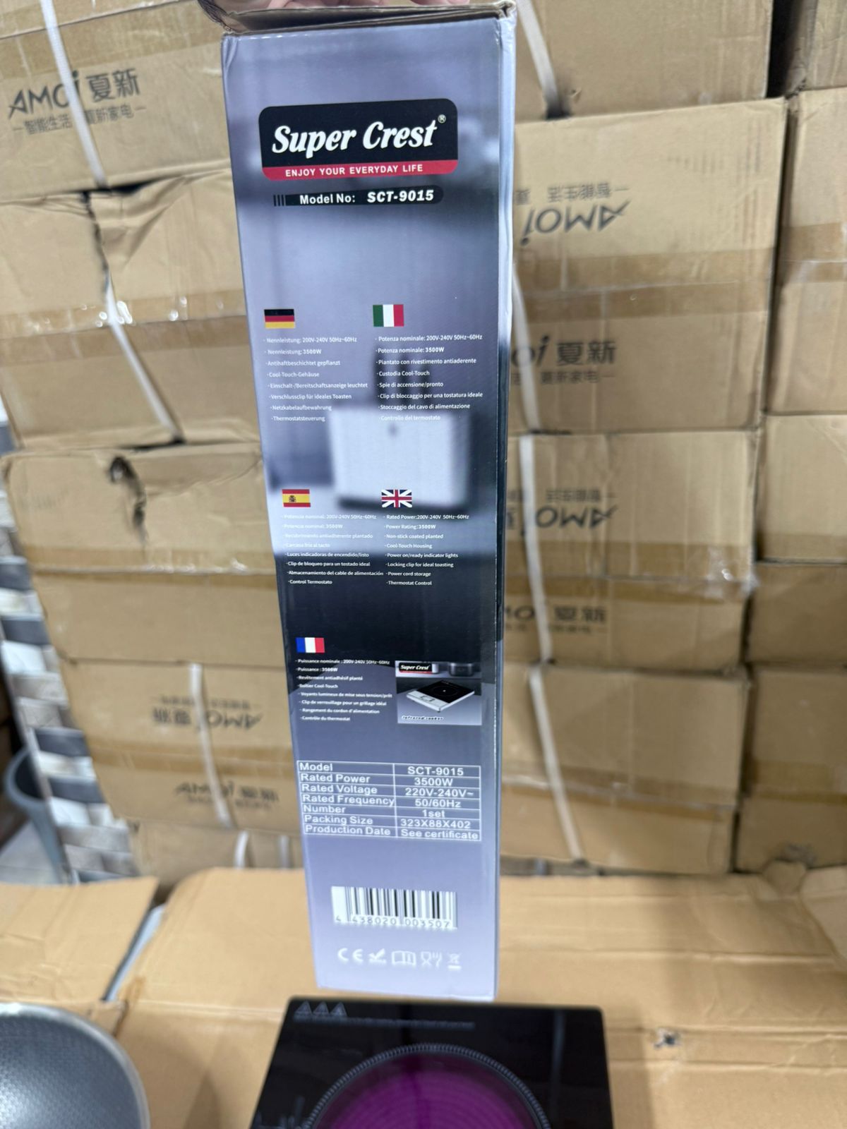 Lot Imported Super Crest Infrared Hot Plate SCT-9015